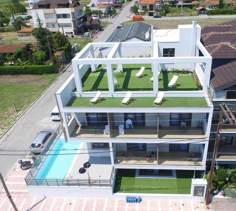 Four Reasons Aparthotel Paralía Exterior foto